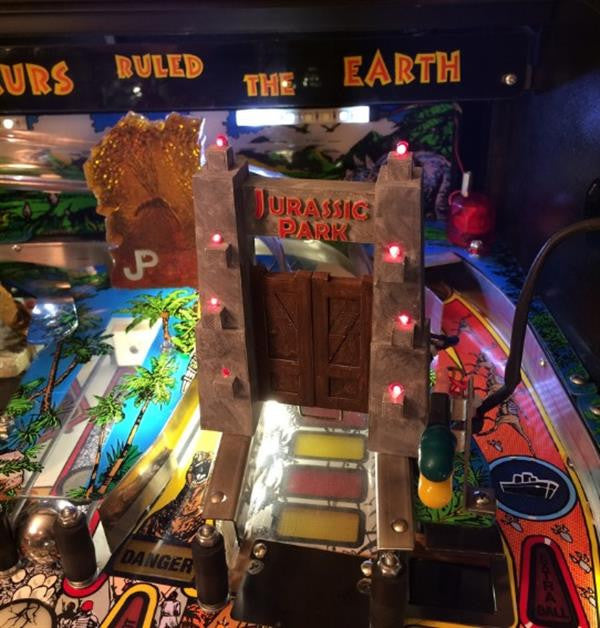 Pinball fan uses 3D printed parts to customize pinball machines