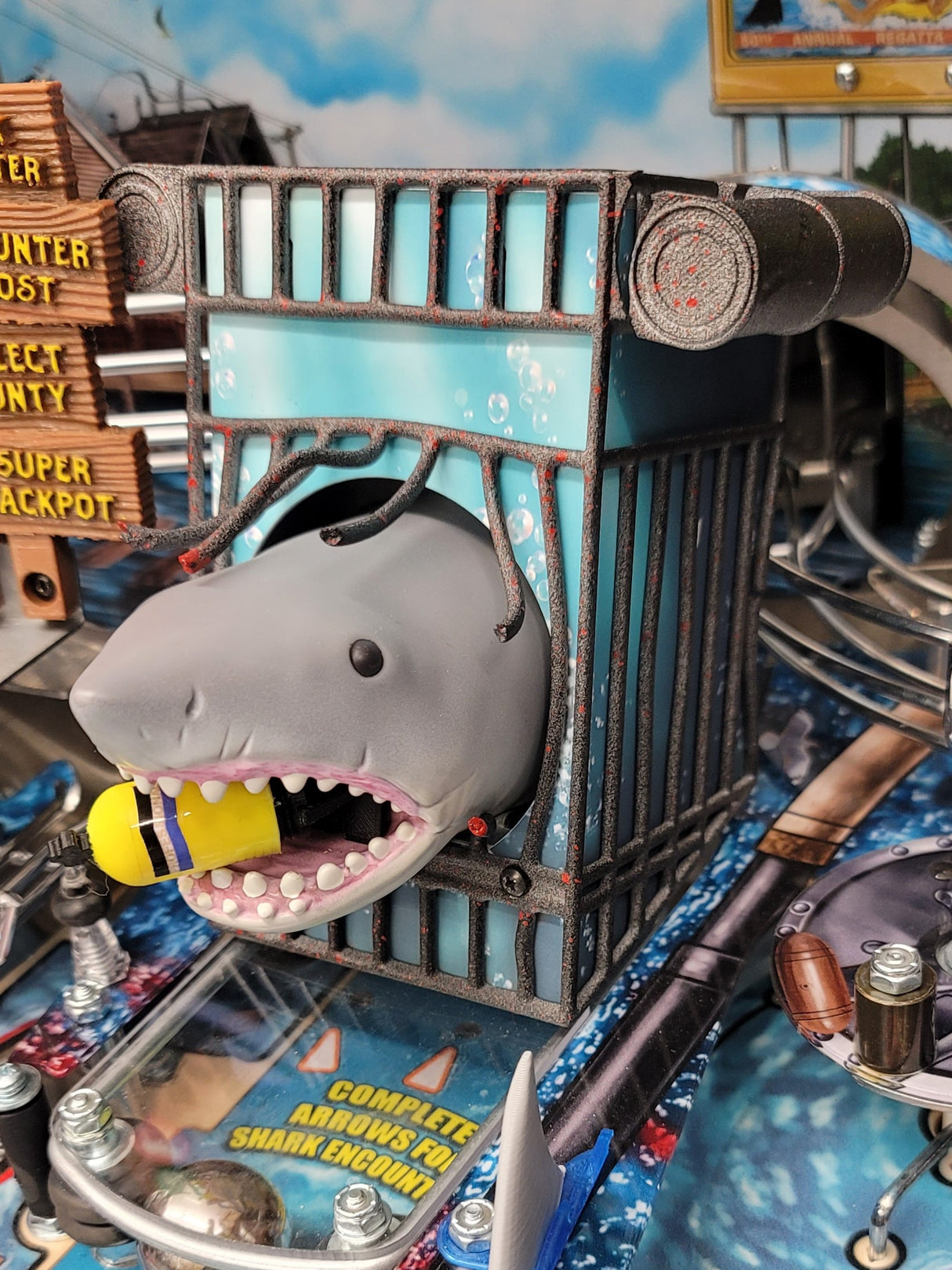 Jaws Pinball Shark Cage - Pro