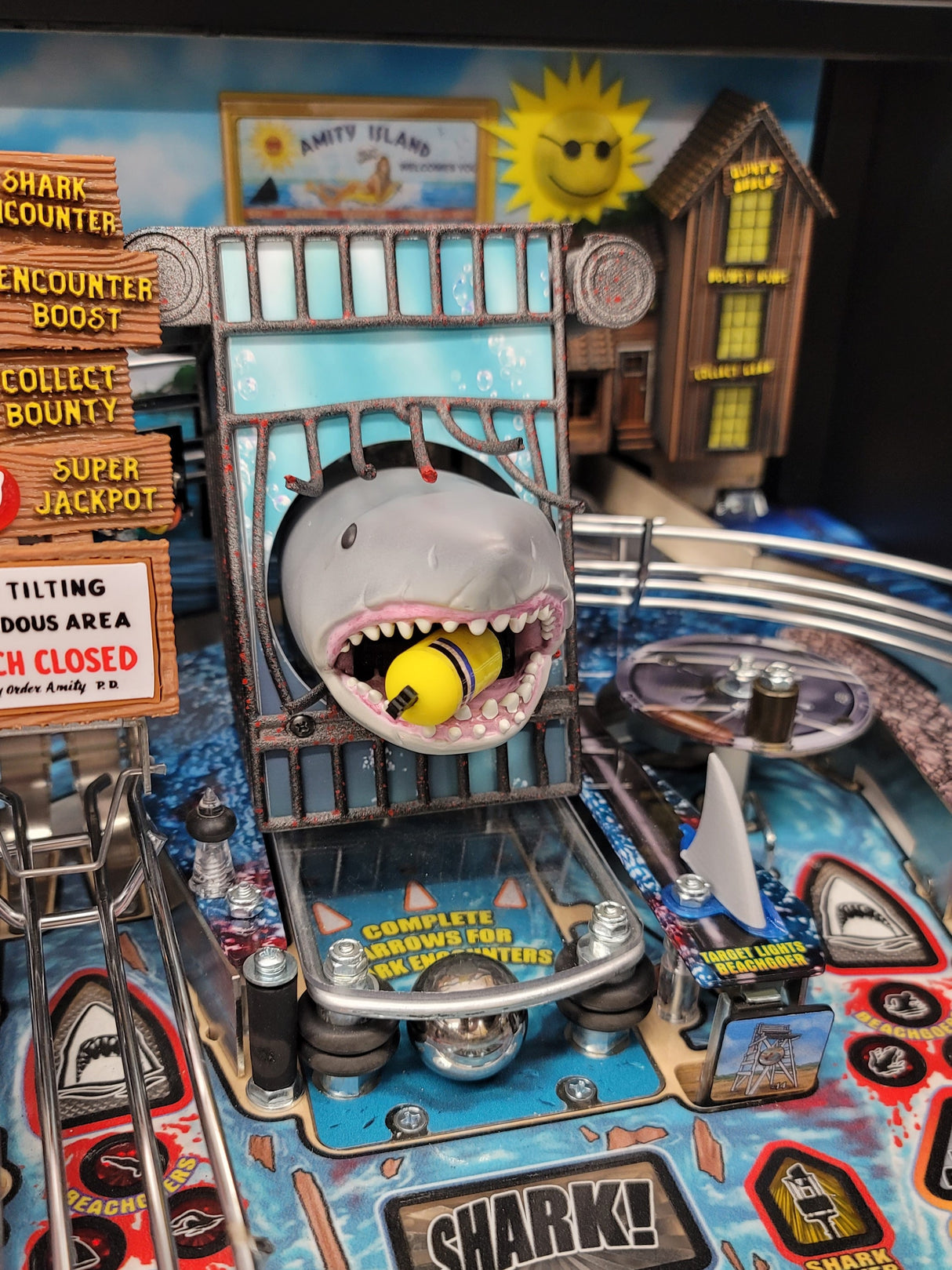 Jaws Pinball Shark Cage - Pro