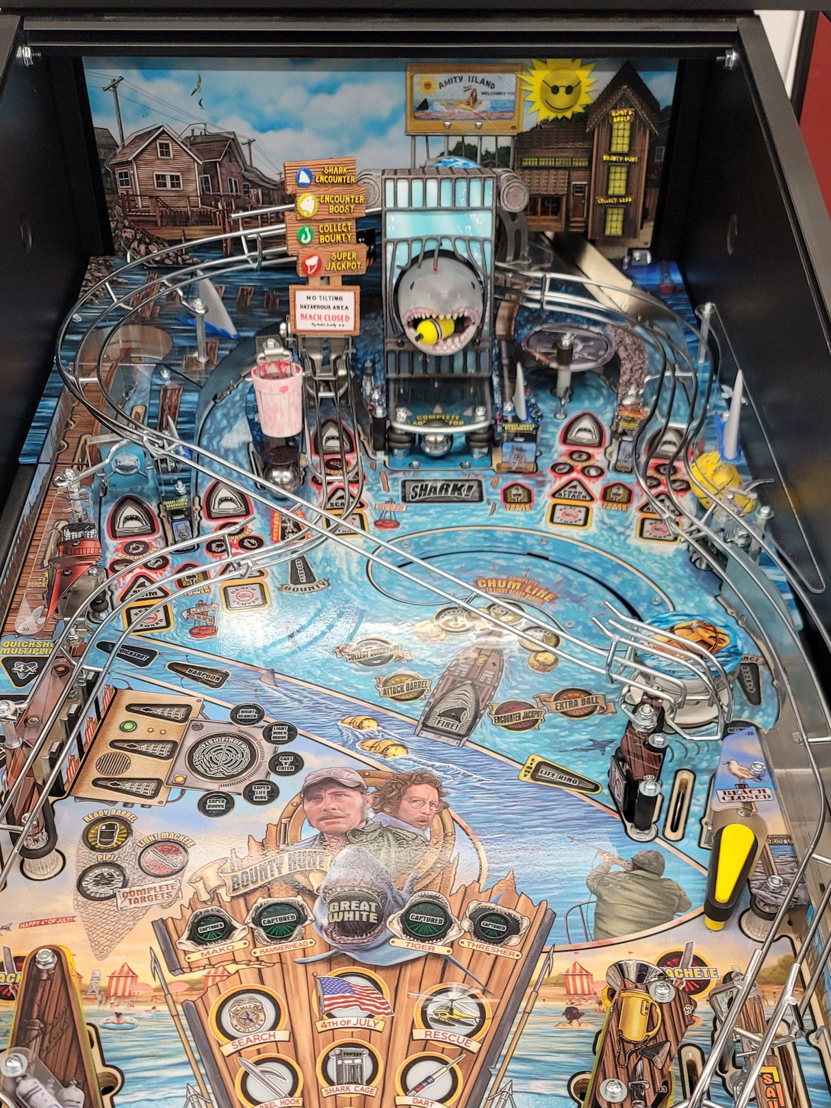 Jaws Pinball Shark Cage - Pro