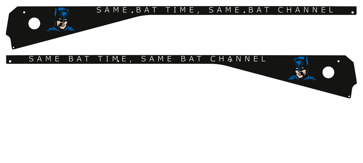 Batman 66 Pinball Side Rail Armor
