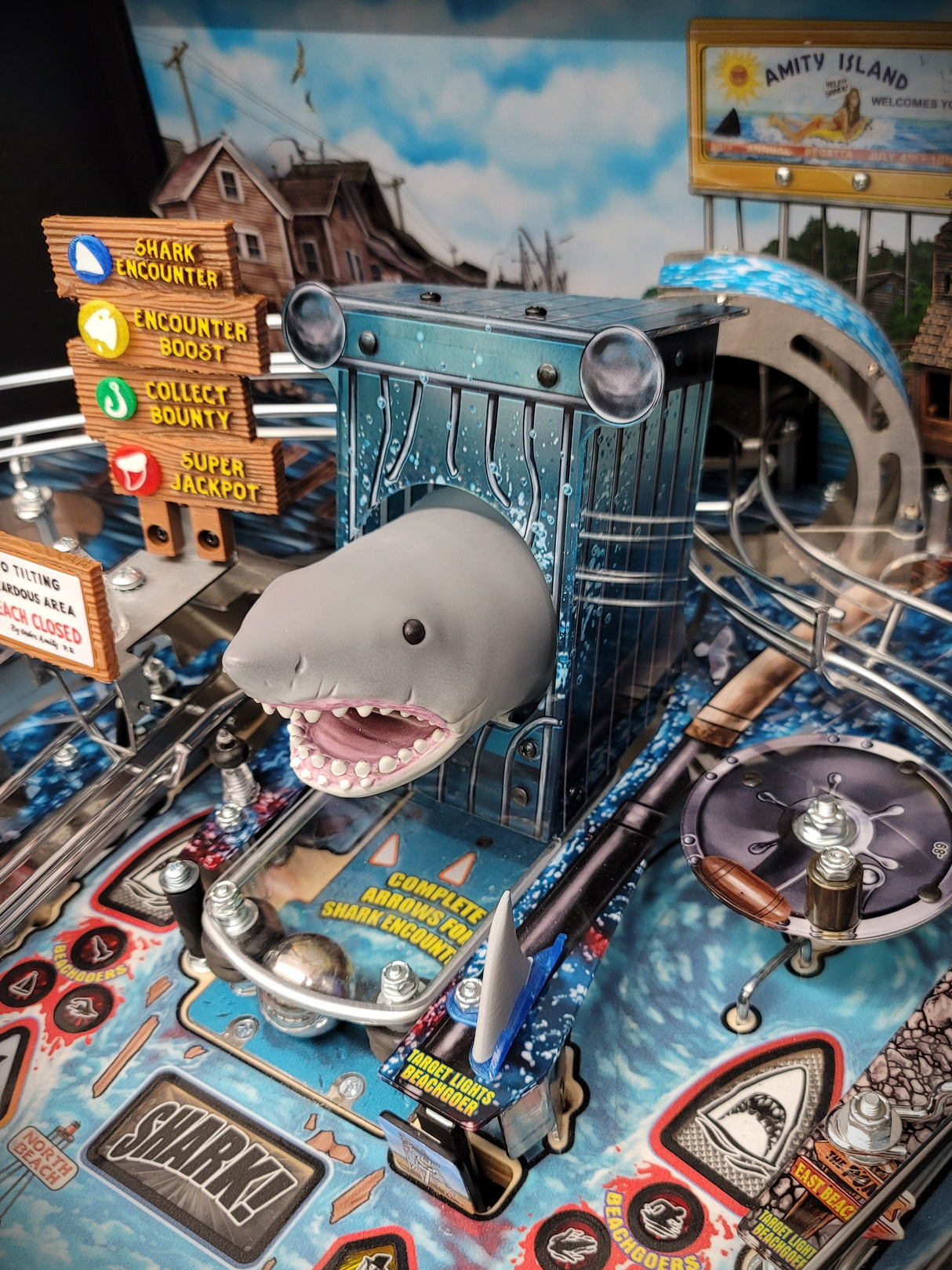 Jaws Pinball Shark Cage - Pro