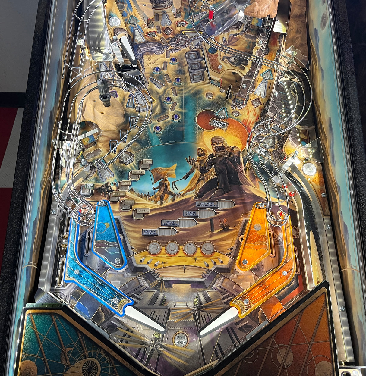 Dune Pinball Plastic Protectors