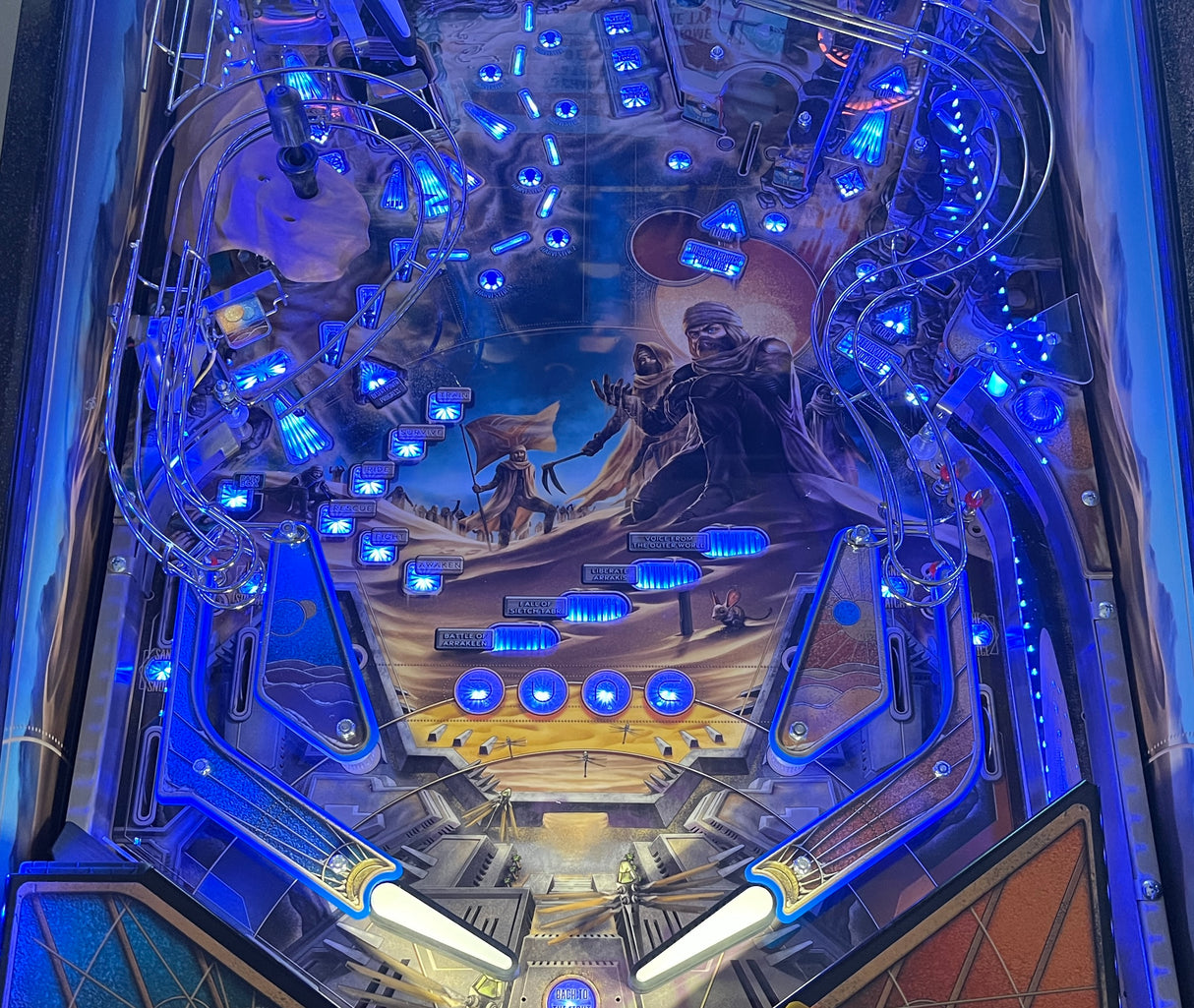 Dune Pinball Plastic Protectors