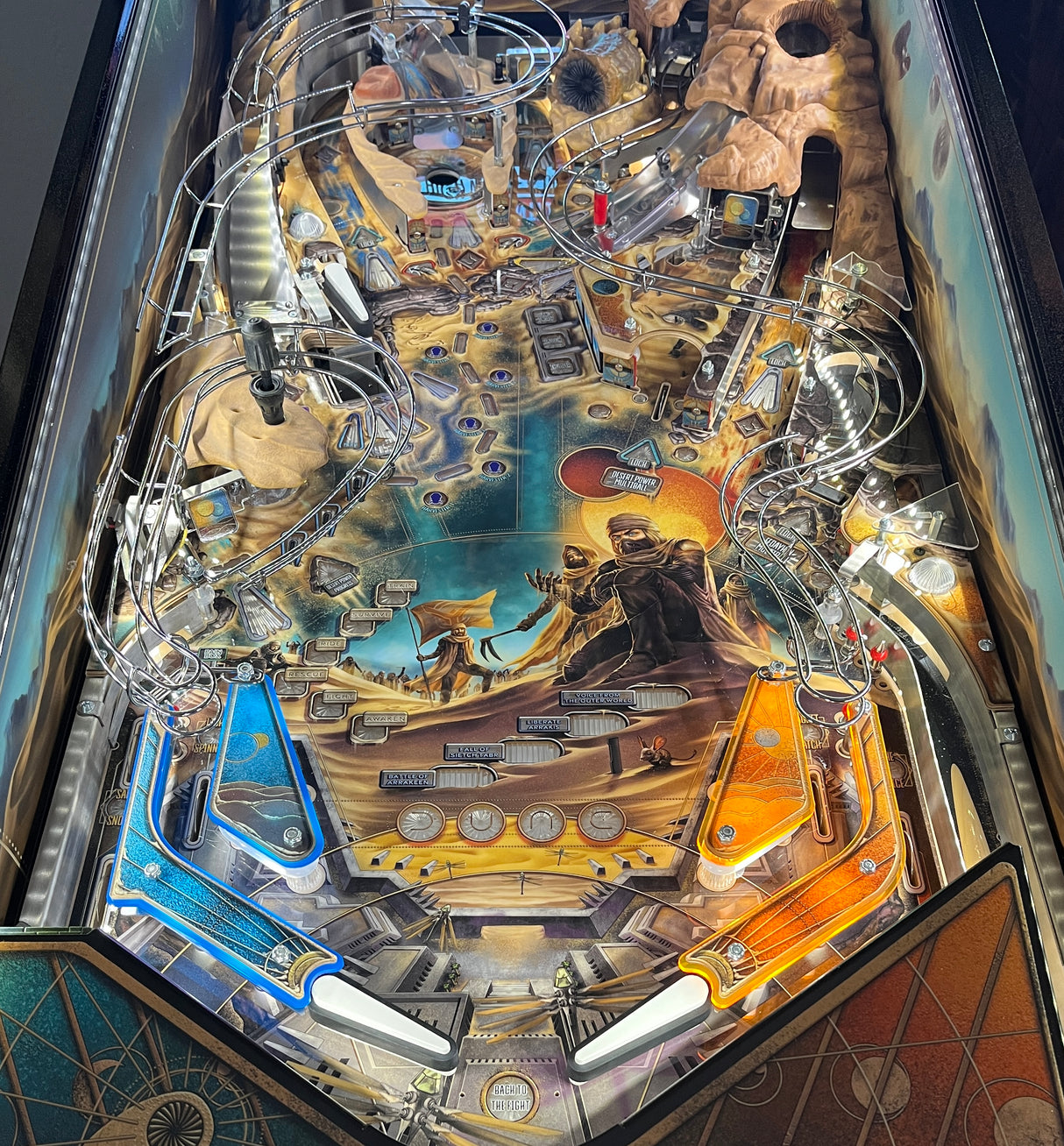 Dune Pinball Plastic Protectors