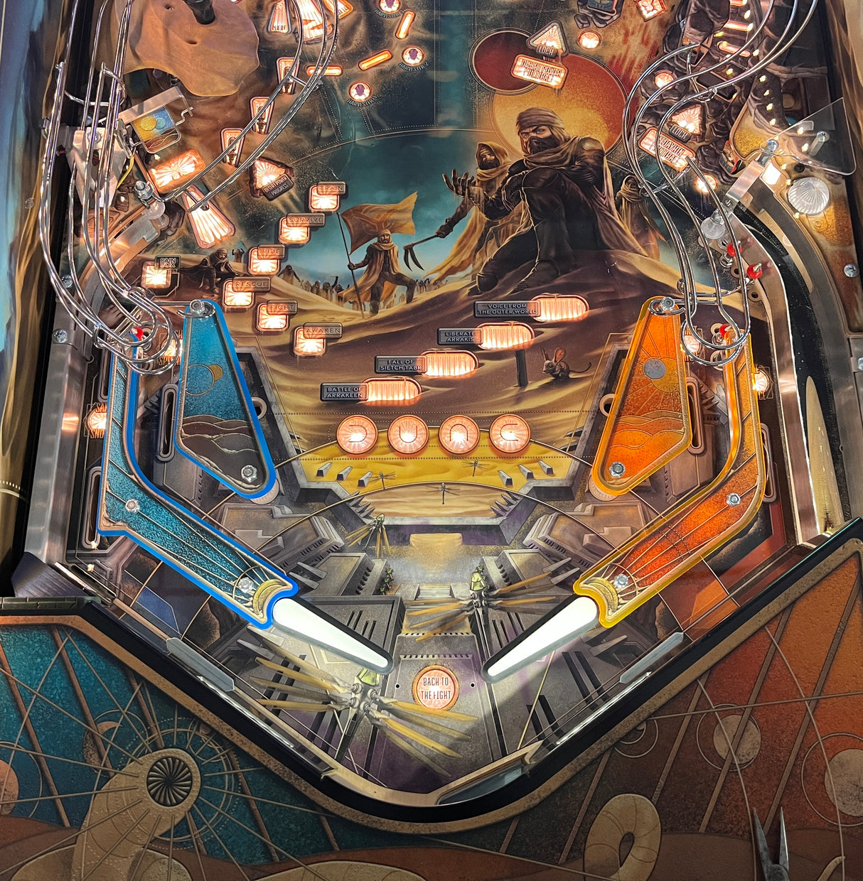 Dune Pinball Plastic Protectors