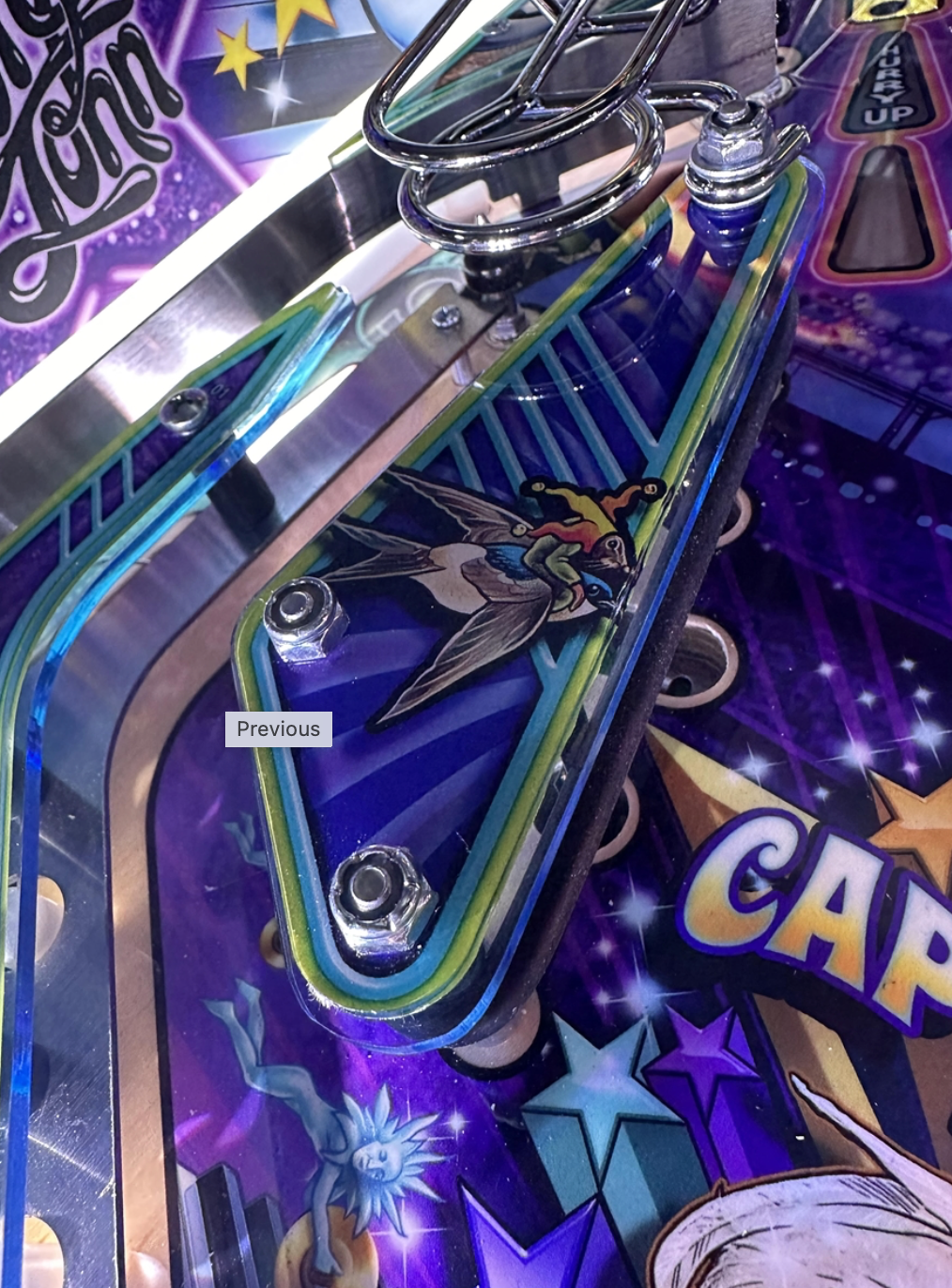 Elton John Pinball Plastic Protectors