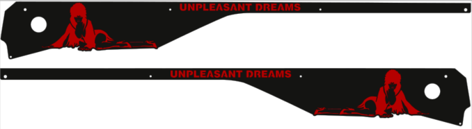 Elvira House of Horrors Pinball Dreams Side Rail Armor