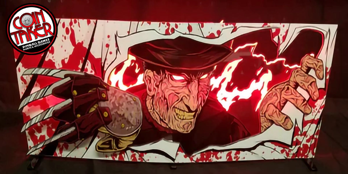 Freddy A Nightmare on Elm Street Pinball Topper