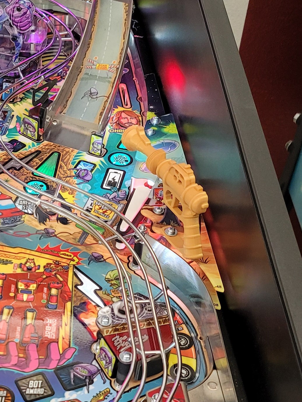 Foo Fighters Pinball Ray Gun Spotlight Replacement