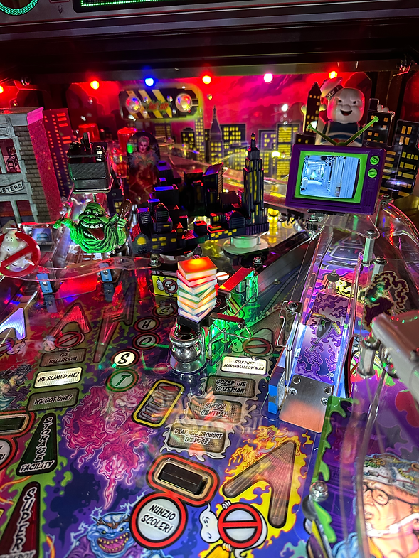 Ghostbusters Pinball Book Stacking Mod