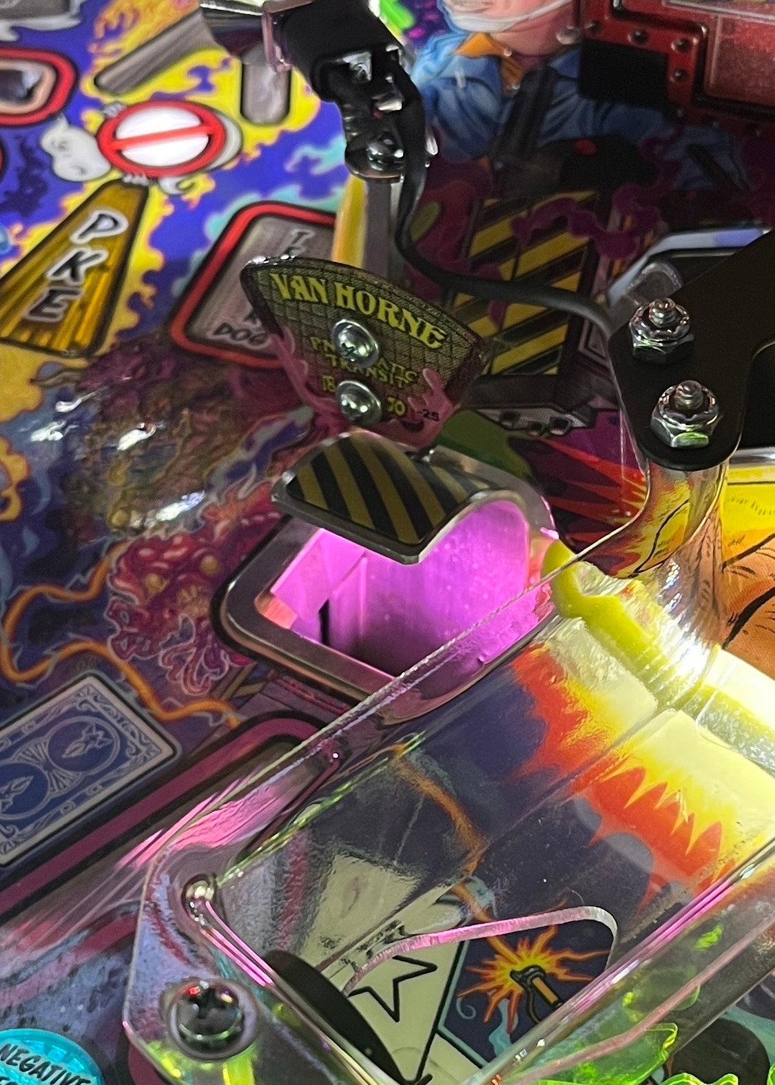 Ghostbusters Pinball Scoop LED Premium- River of Slime