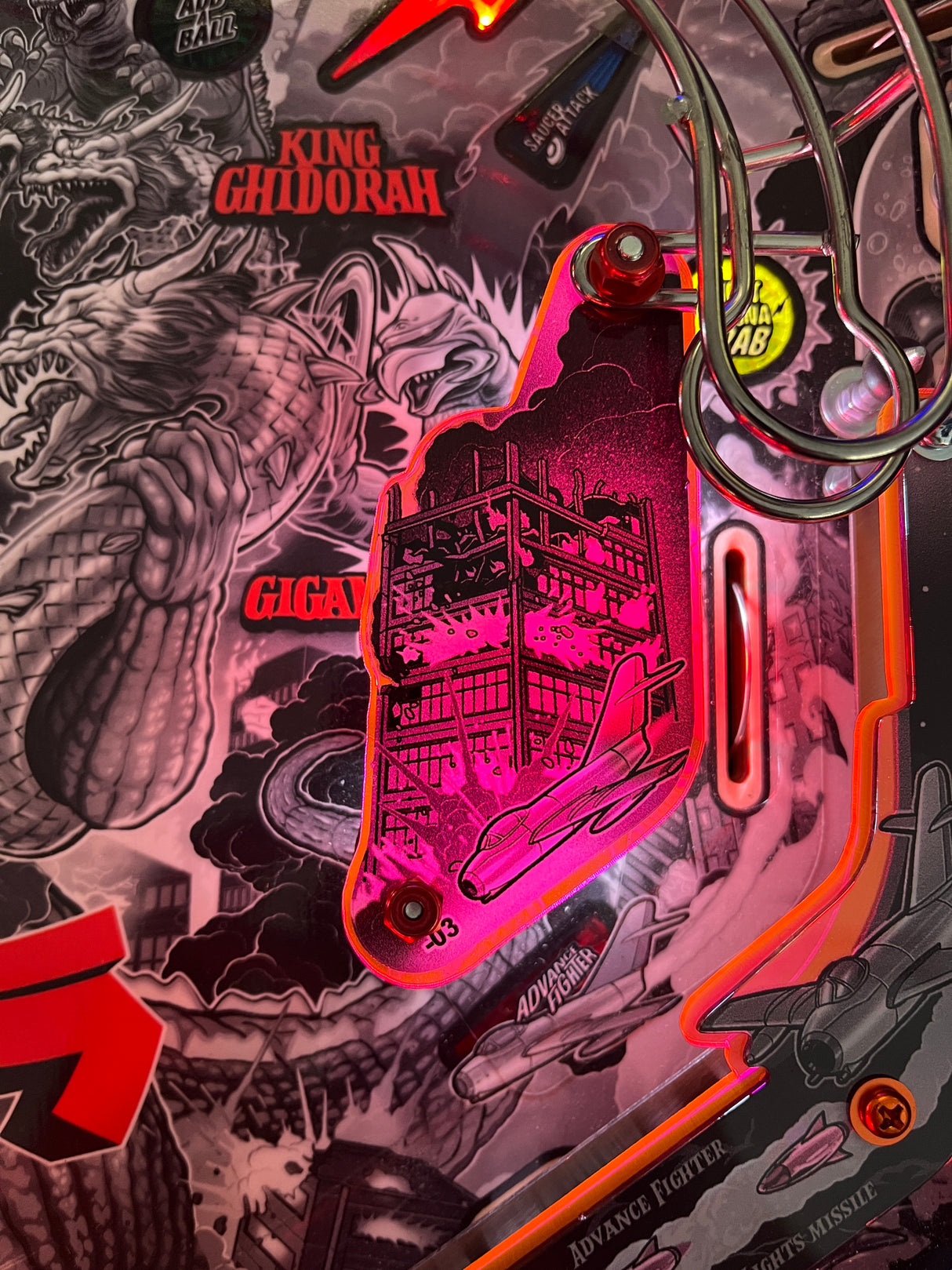 Godzilla Pinball Hardware Kit