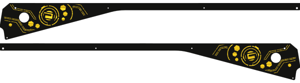 Guardians of the Galaxy Pinball Planet Side Rail Armor