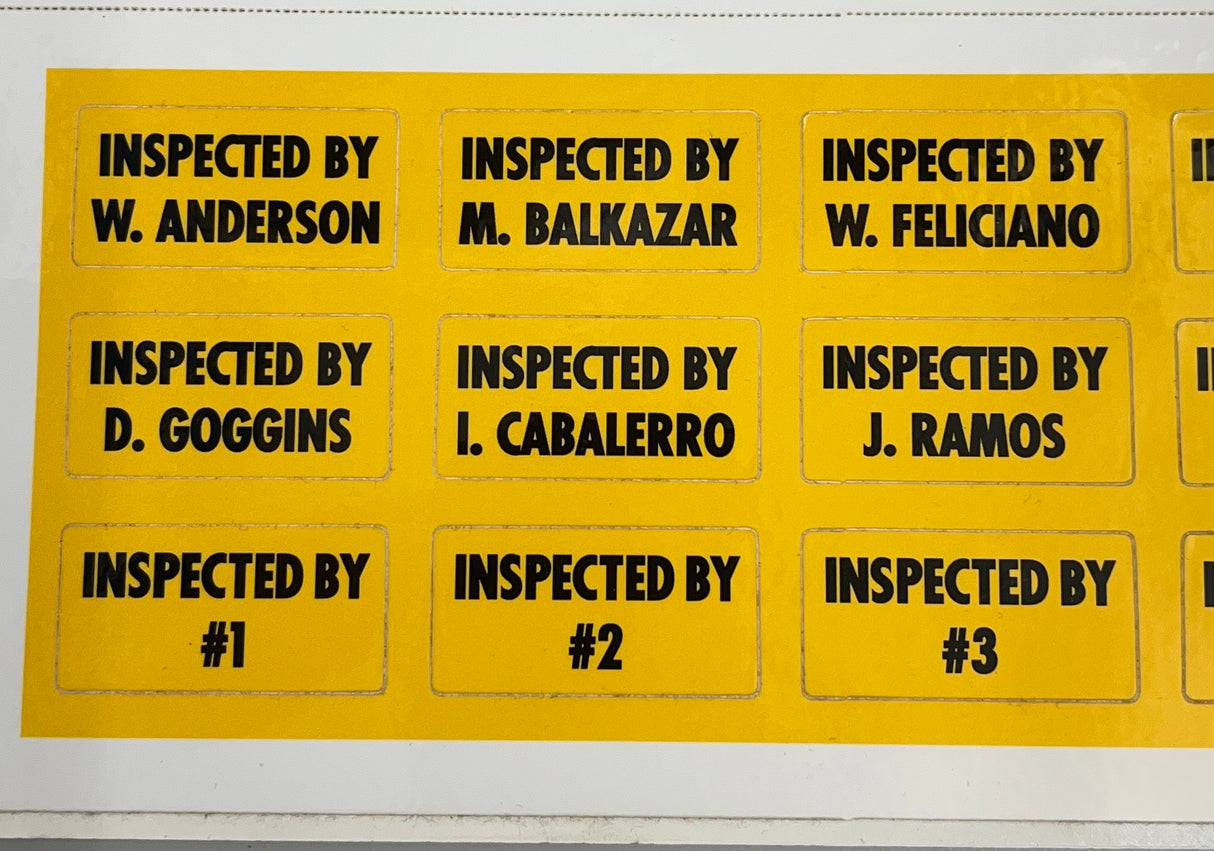 Stern Replacement Cabinet Decals