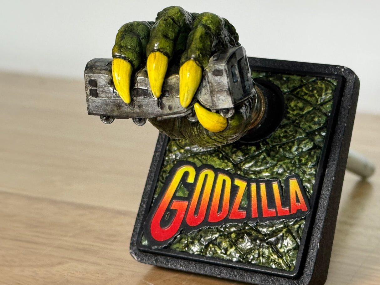 Godzilla Subway Shooter Rod and Plate