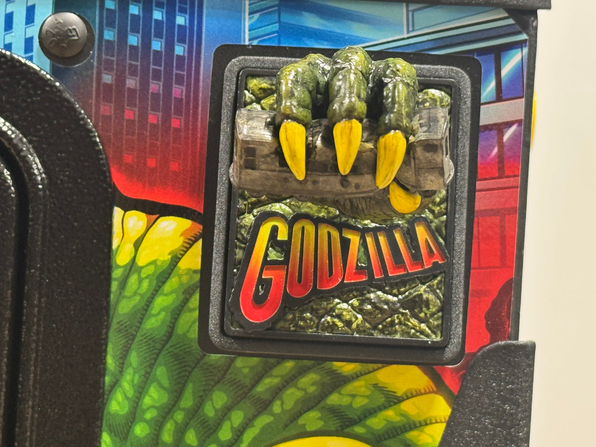 Godzilla Subway Shooter Rod and Plate