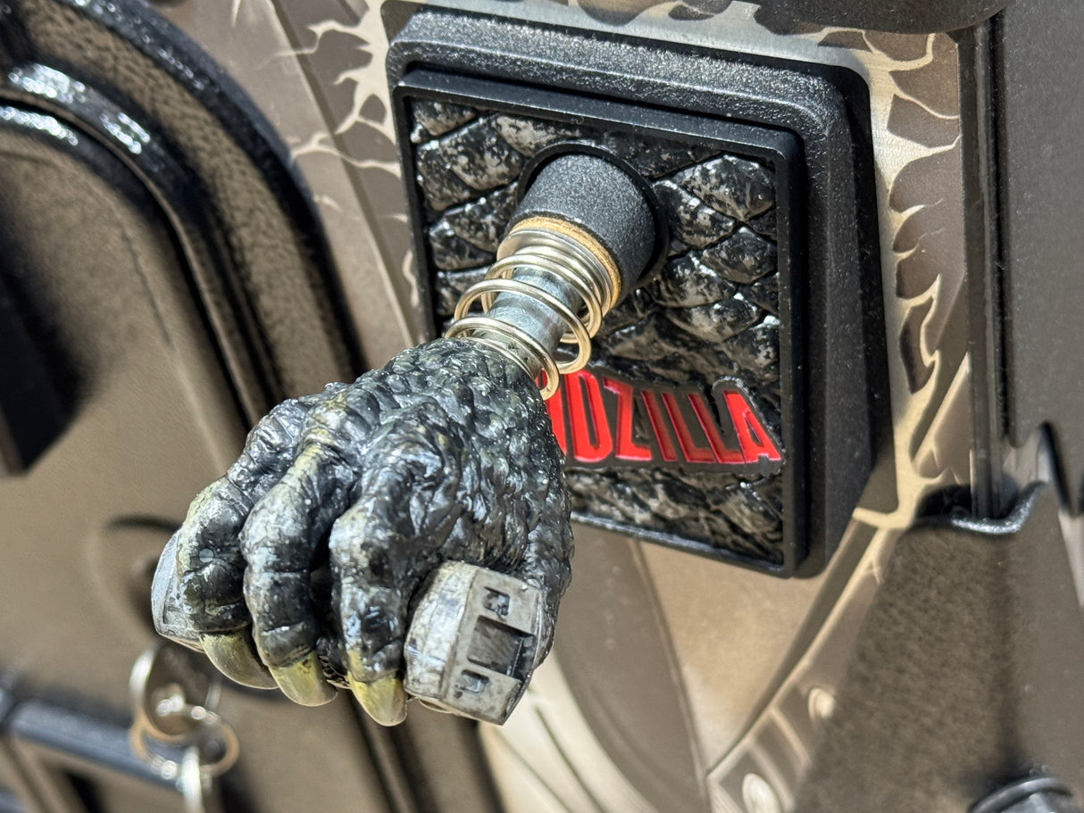 Gozilla 70th Subway Shooter Rod and Plate