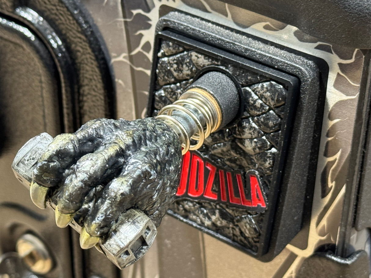 Gozilla 70th Subway Shooter Rod and Plate