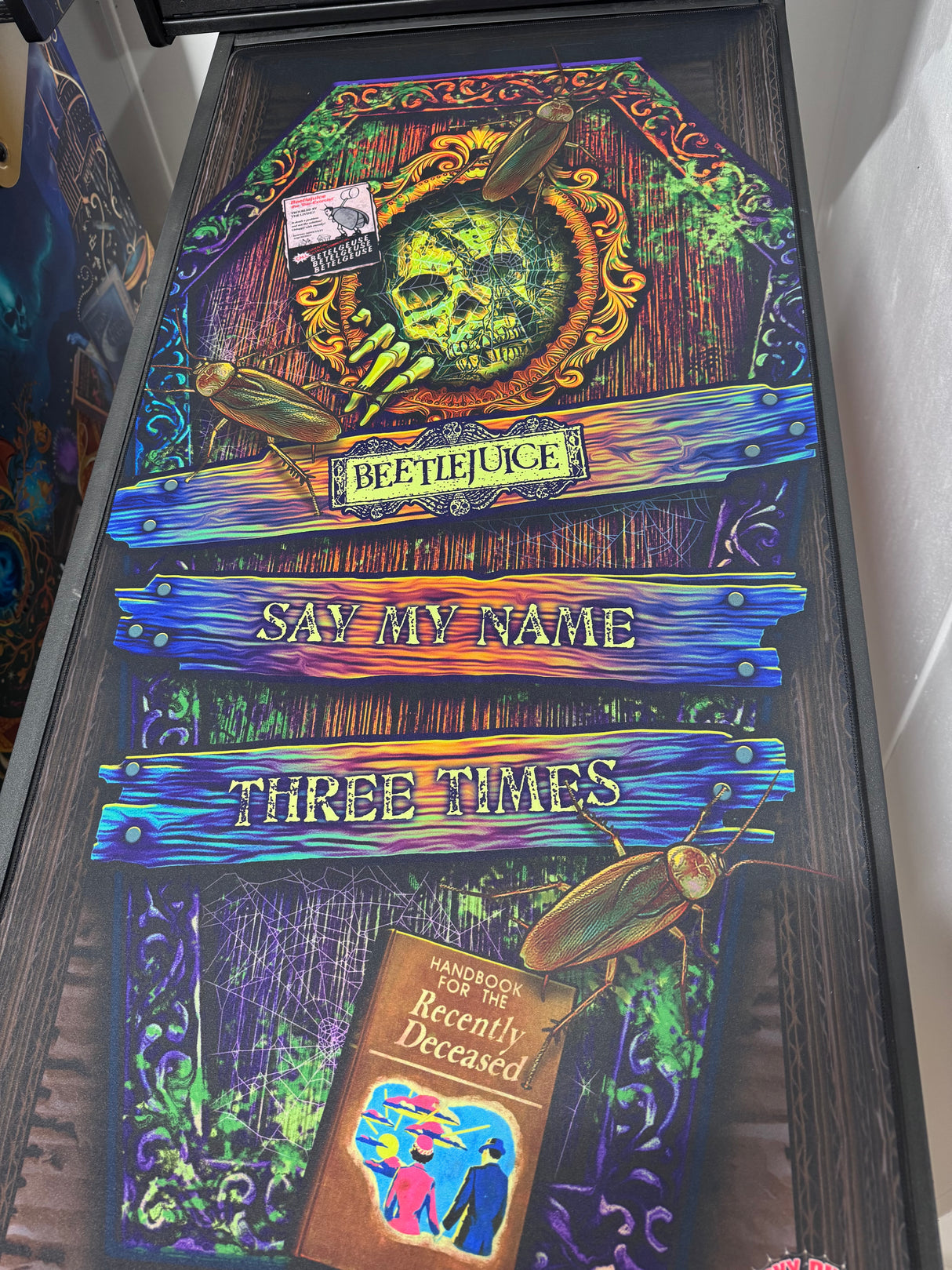 Skull Flasher Cover for Beetlejuice Pinball