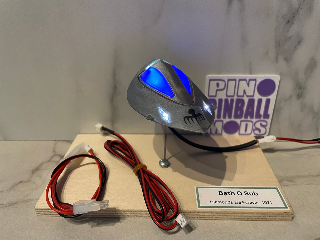 James Bond 007 Pinball Illuminated Bath-O-Sub