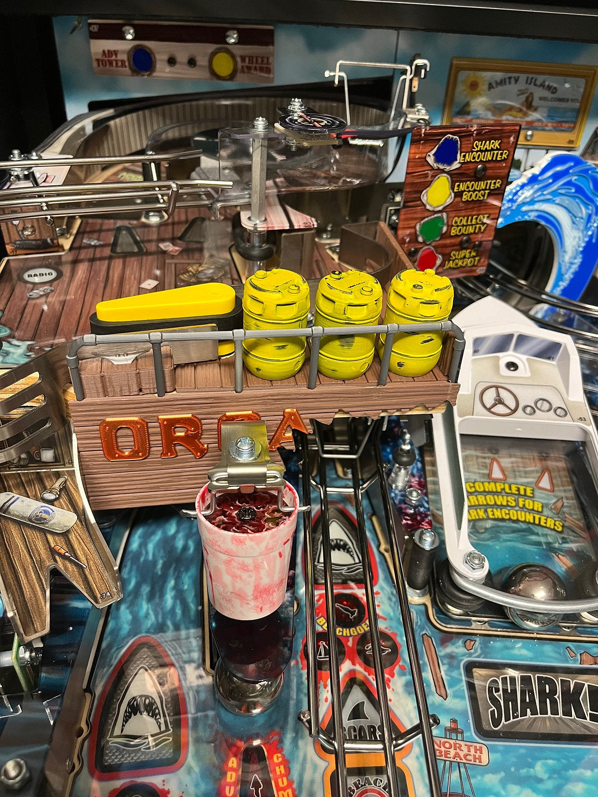 Jaws Pinball Orca Upgrade Kit - PREM/LE