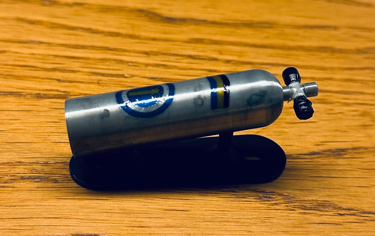 Jaws Pinball Scuba Tank