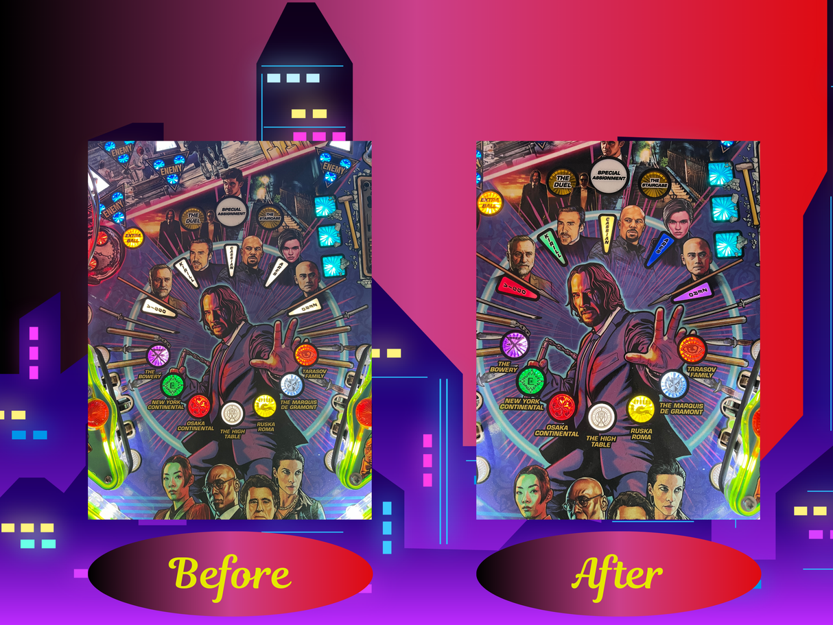 John Wick Pinball Gel Set