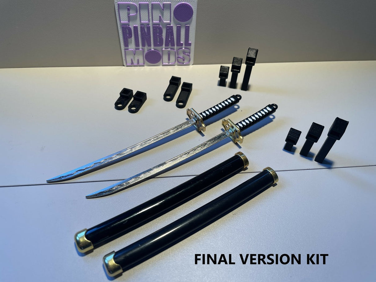 John Wick Pinball Katana Sabers Kit