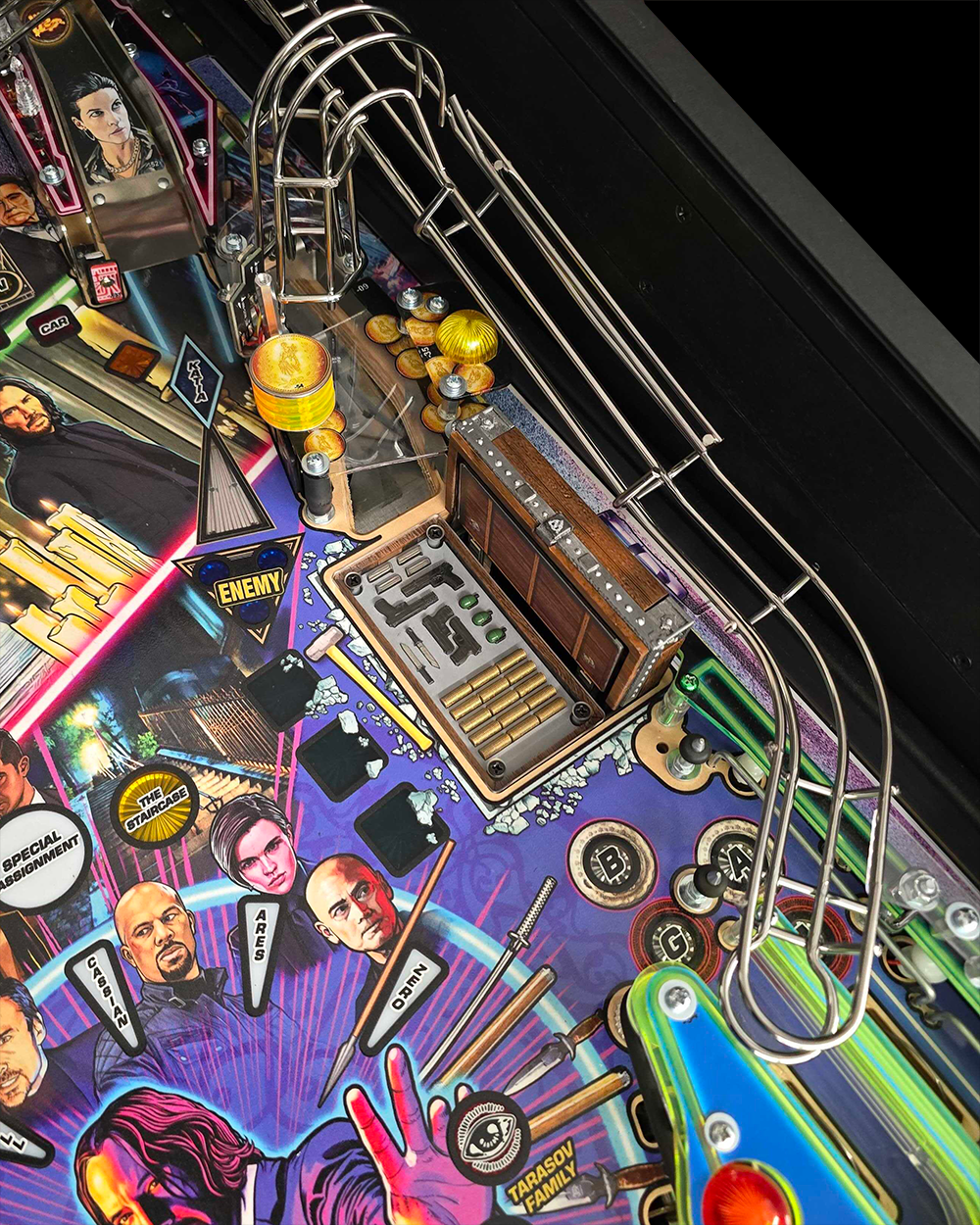 John Wick Pinball Weapon Cache Cover and Insert Bundle - Pro