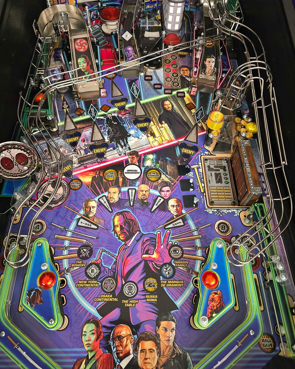 John Wick Pinball Weapon Cache Cover and Insert Bundle - Pro