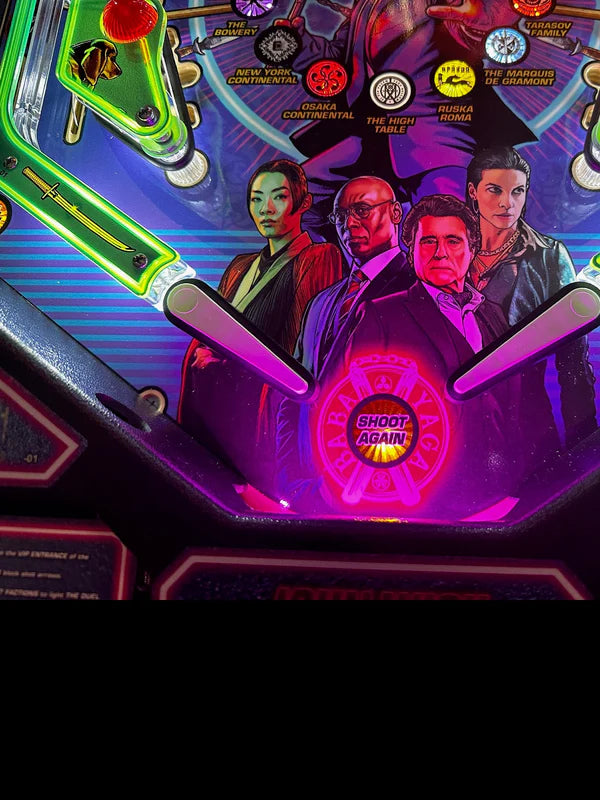 John Wick Pinball Trough Light