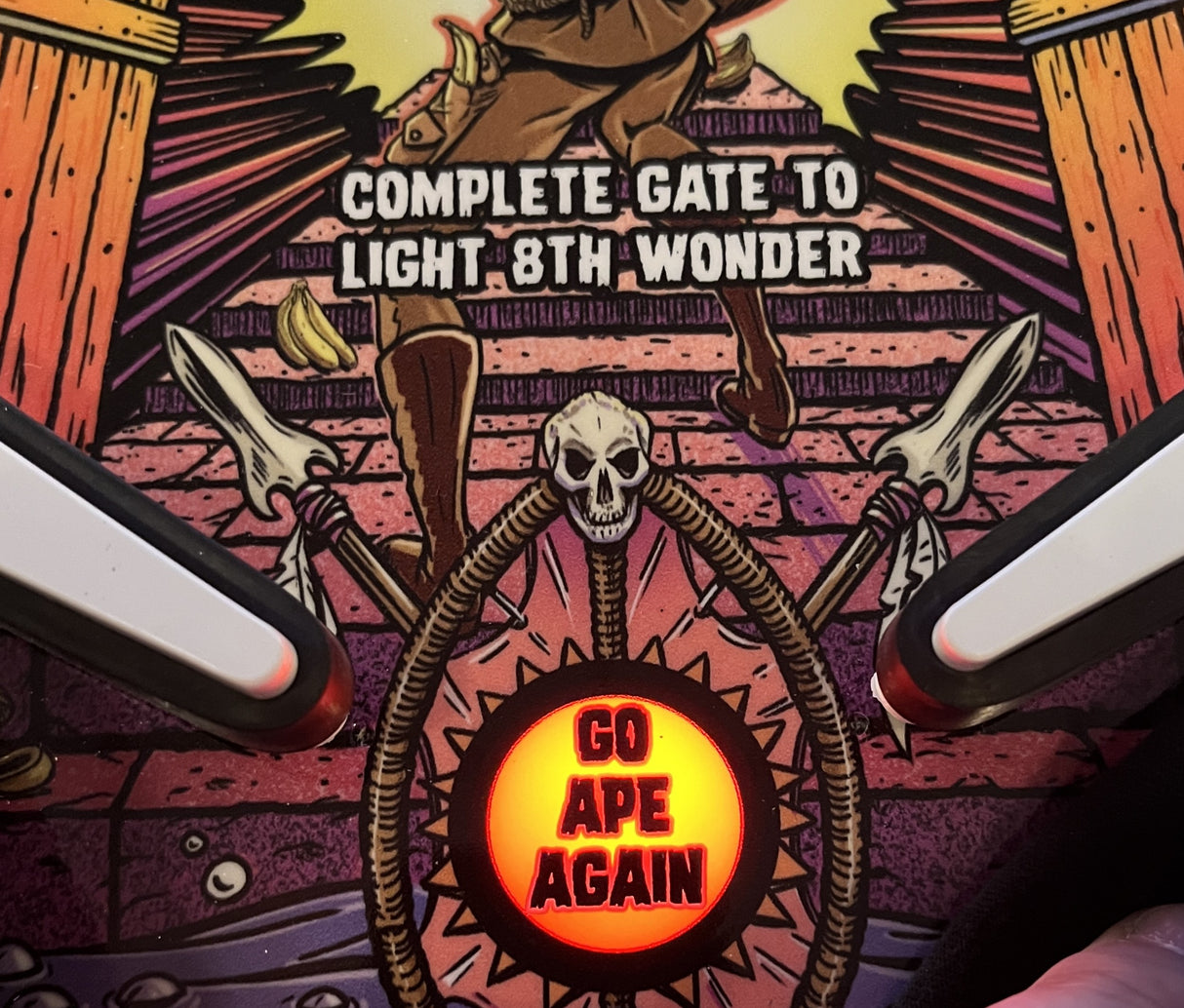 King Kong Pinball Gel Inserts