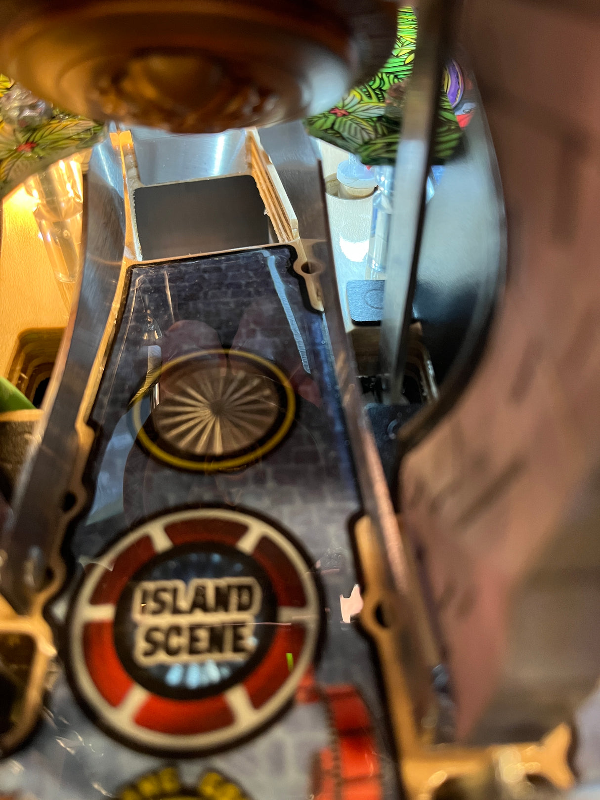 King Kong Pinball Island Scene Scoop Illumination