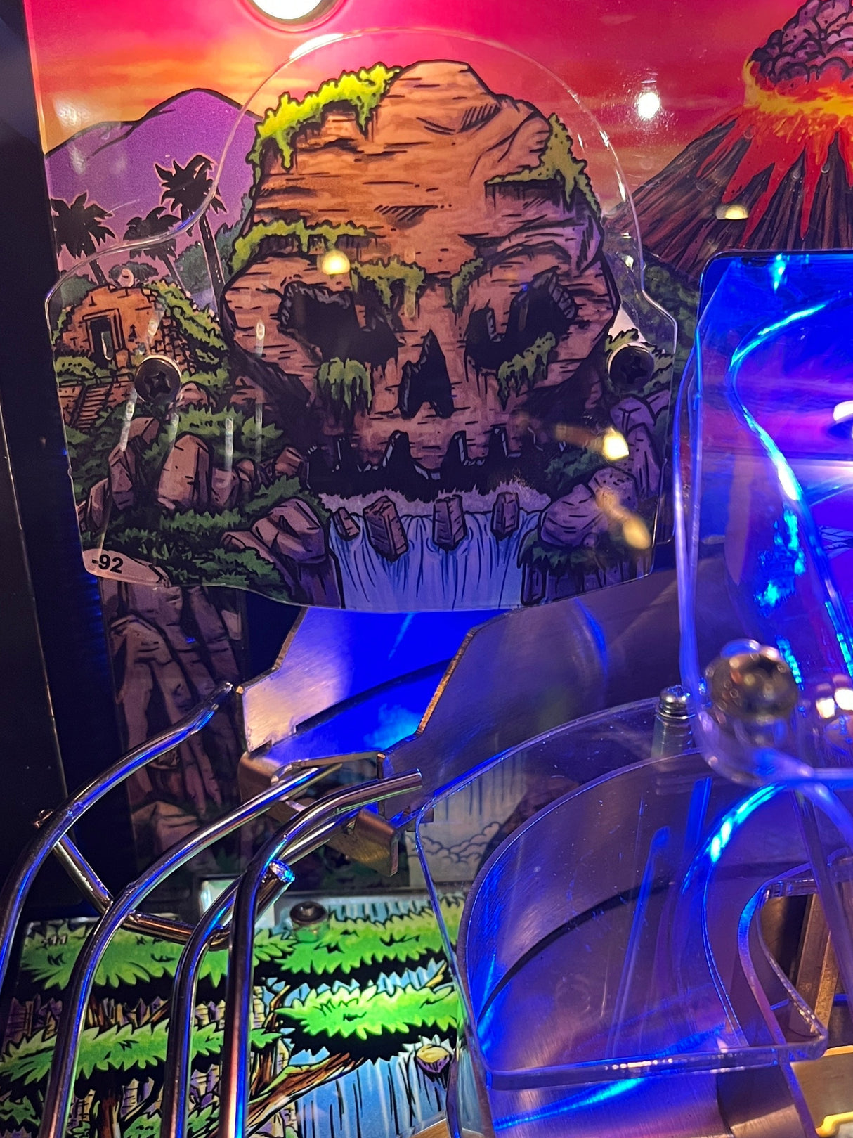 King Kong Pinball Ramp Illumination