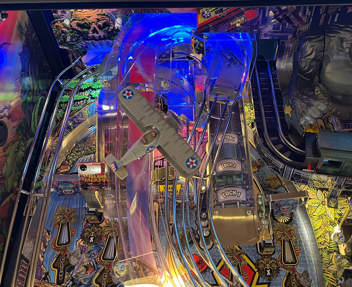 King Kong Pinball Ramp Illumination