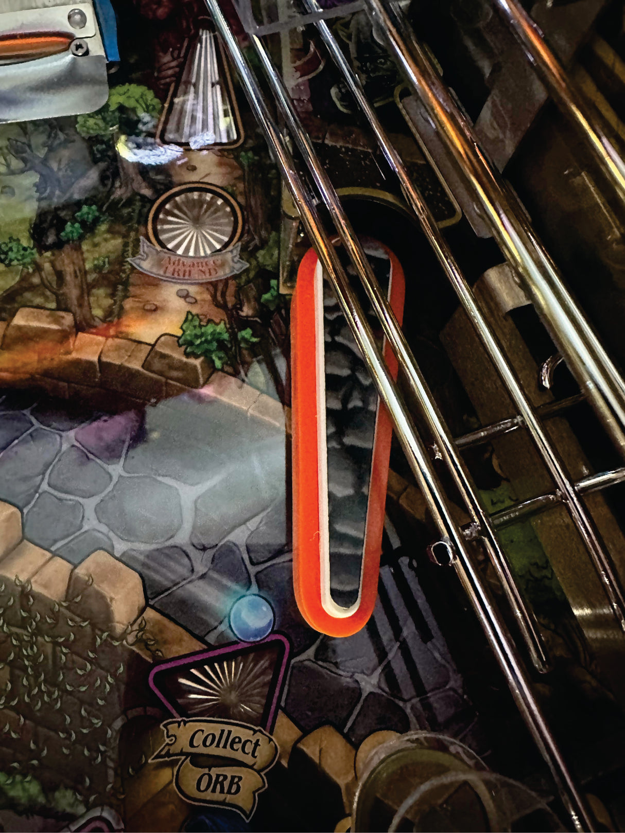 Labyrinth Pinball Flipper Bat Toppers