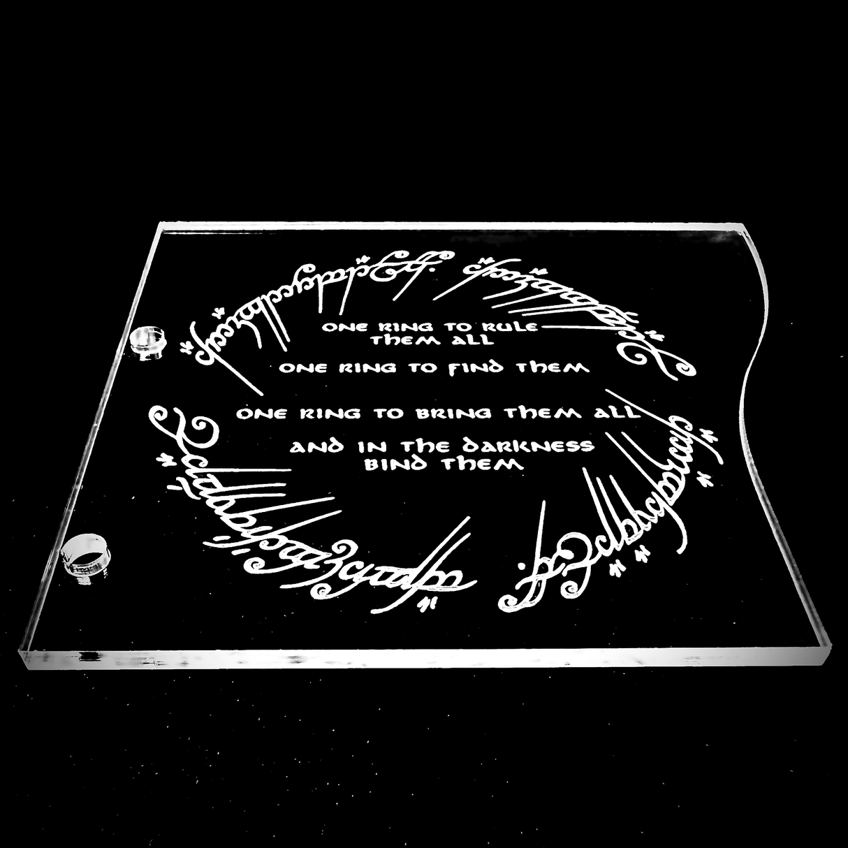 Lord of the Rings Pinball Ball Guard Mod