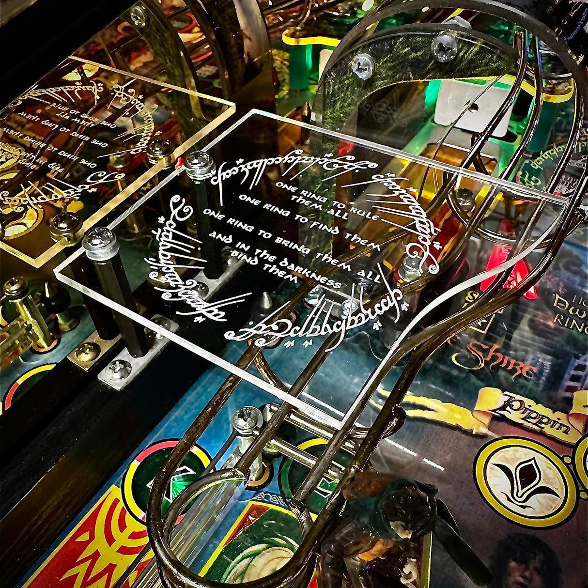 Lord of the Rings Pinball Ball Guard Mod