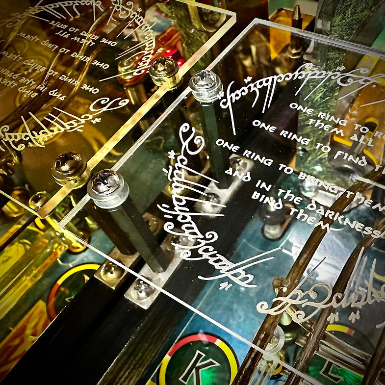 Lord of the Rings Pinball Ball Guard Mod
