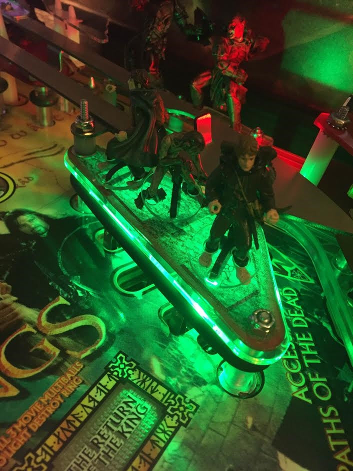 Lord of the Rings Pinball Slingshot Plastic Protectors
