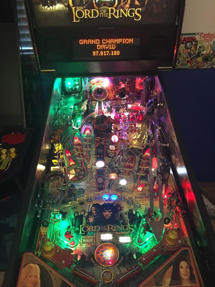 Lord of the Rings Pinball Slingshot Plastic Protectors