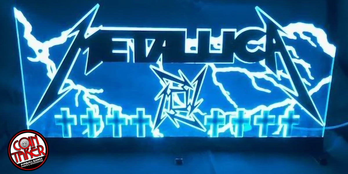 Metallica Pinball Topper