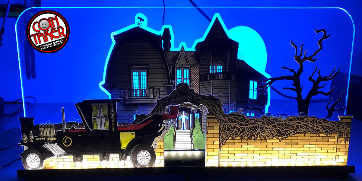 The Munsters Pinball 3D Topper