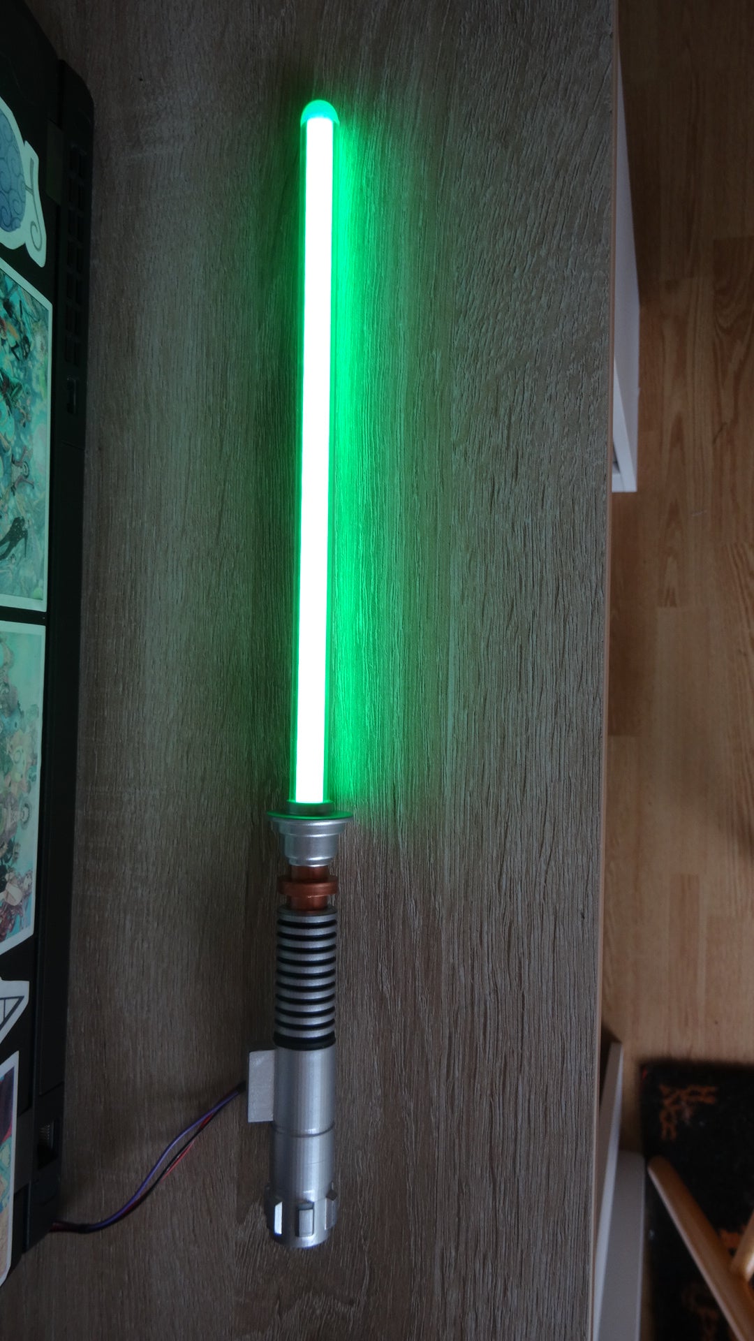 Mandalorian Pinball Shooter Lane Lightsaber