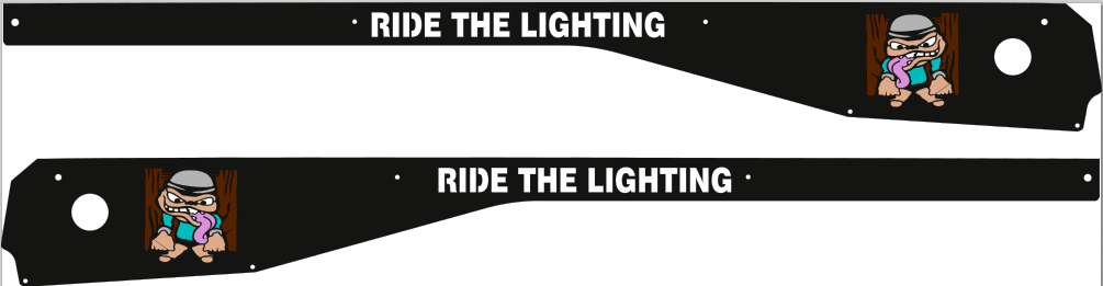 Metallica Pinball Sparky Side Rail Armor