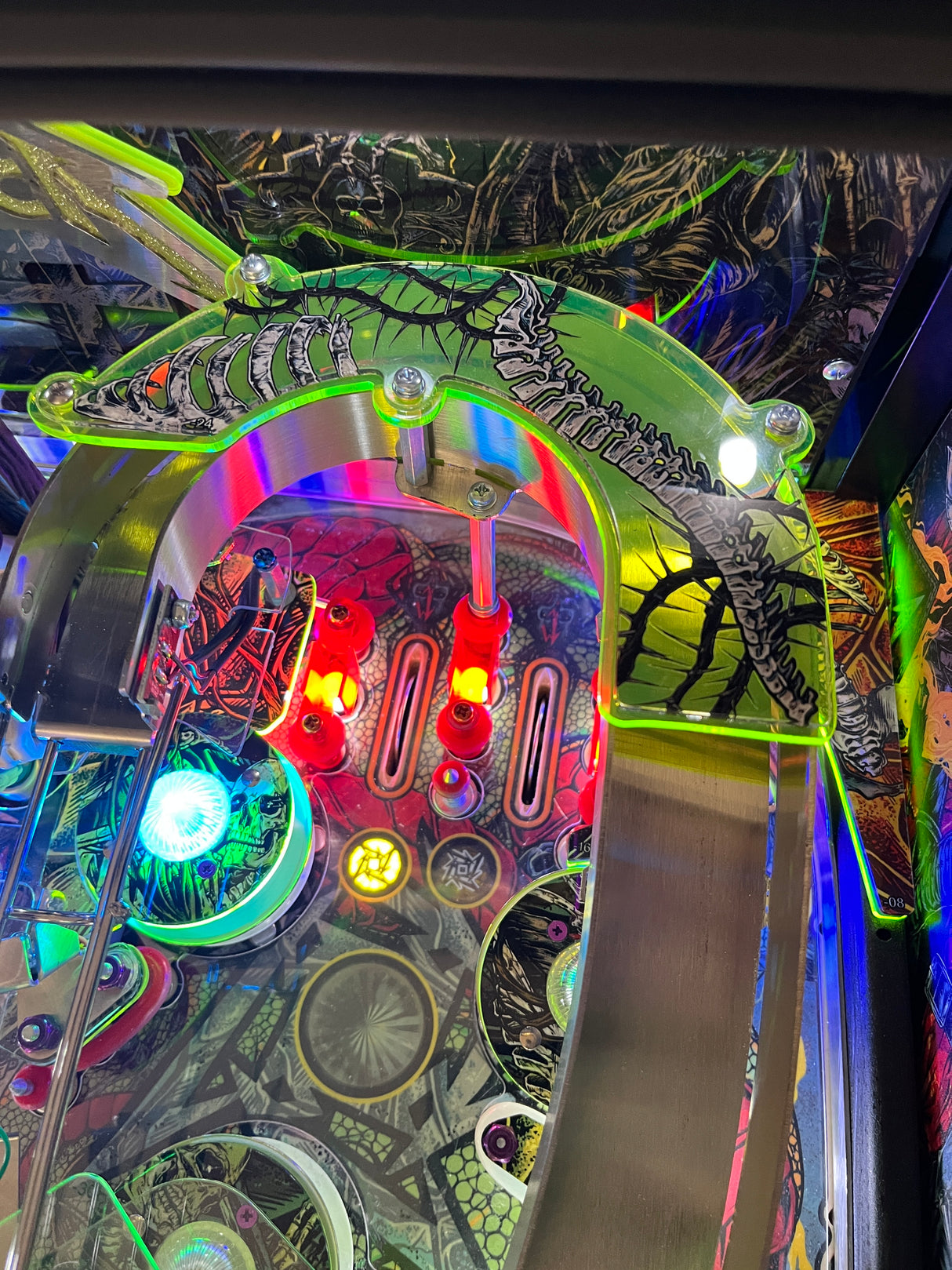 Metallica Remastered Pinball Ramp Plastic Protectors