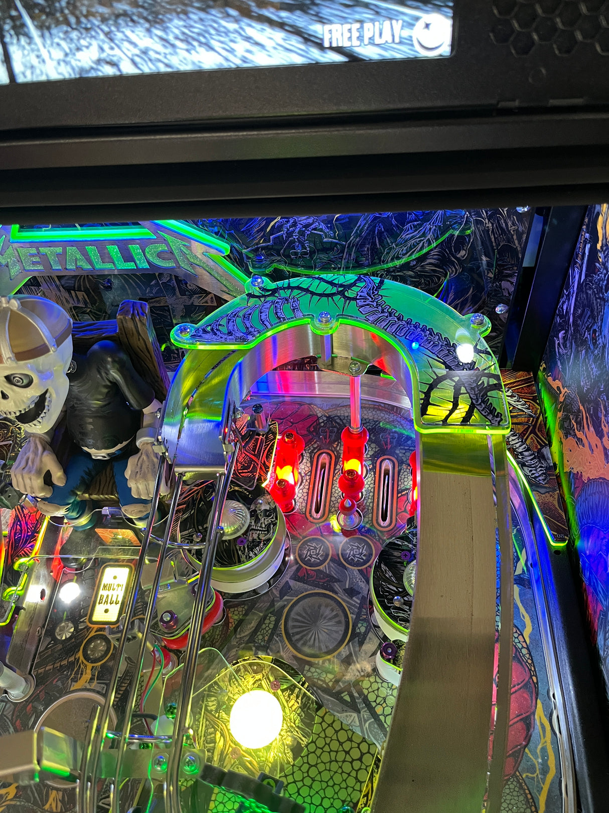 Metallica Remastered Pinball Ramp Plastic Protectors