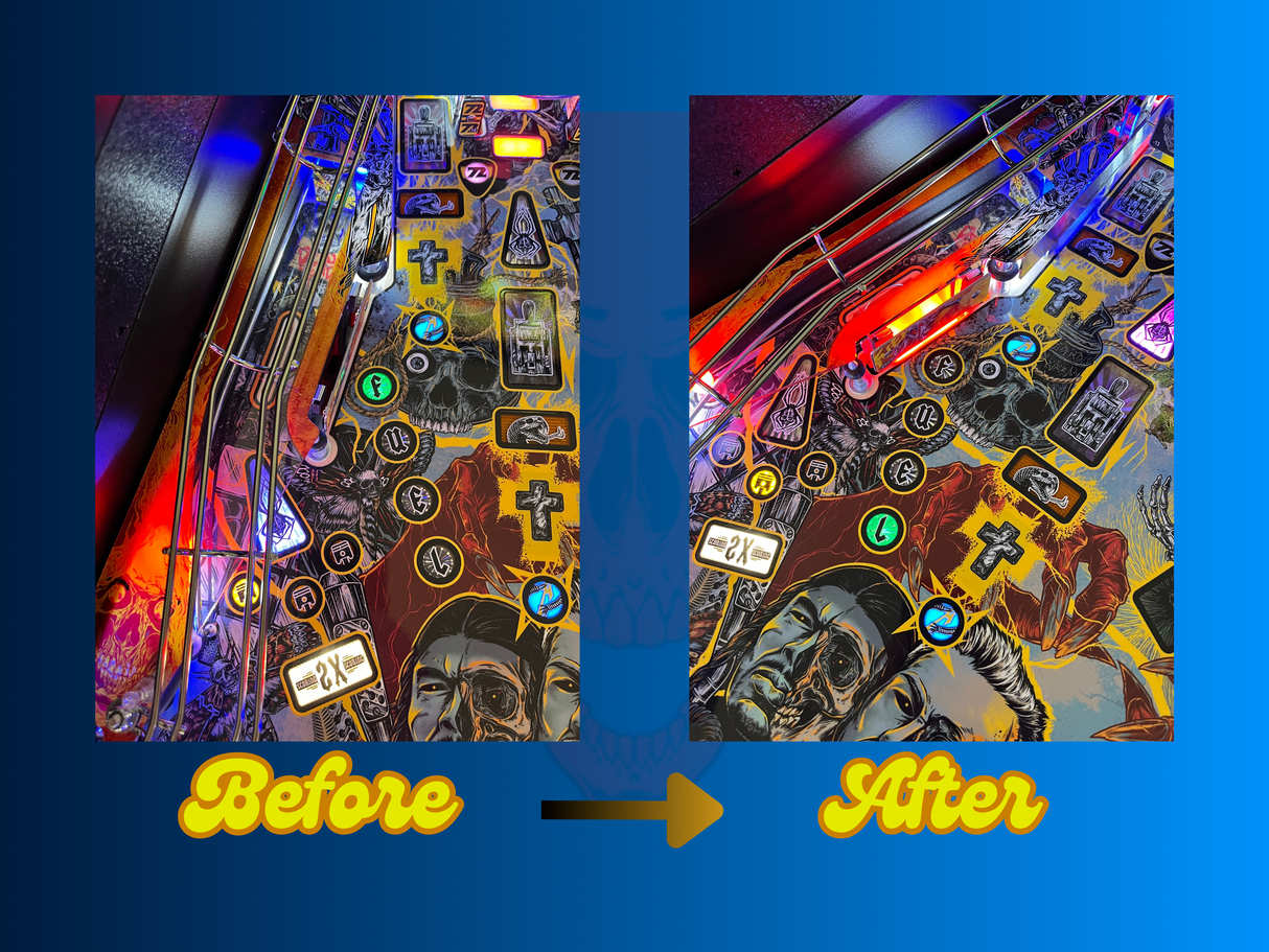 Metallica Remastered Pinball Fuel Target Illumination