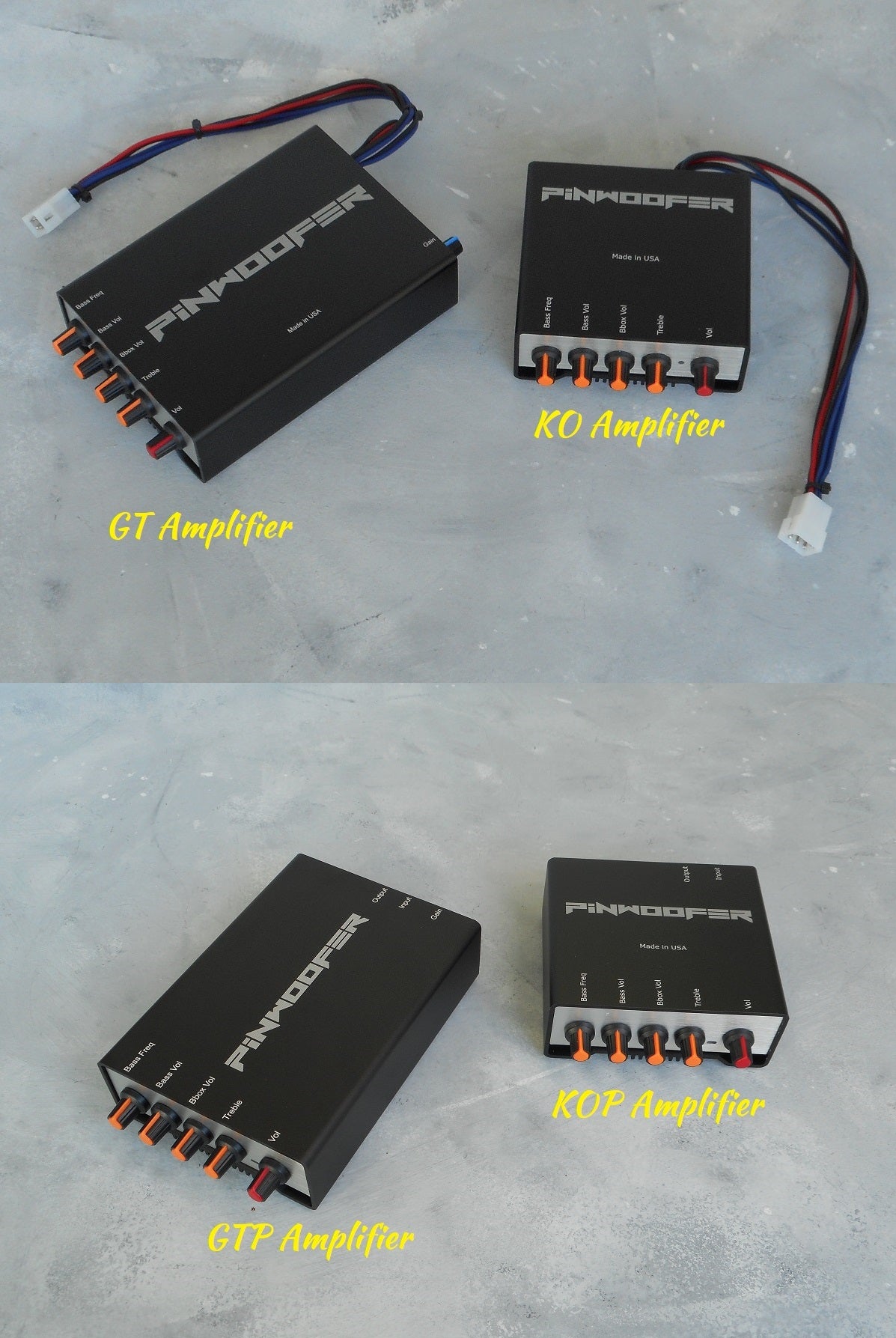 PinWoofer Bass Boost Unit